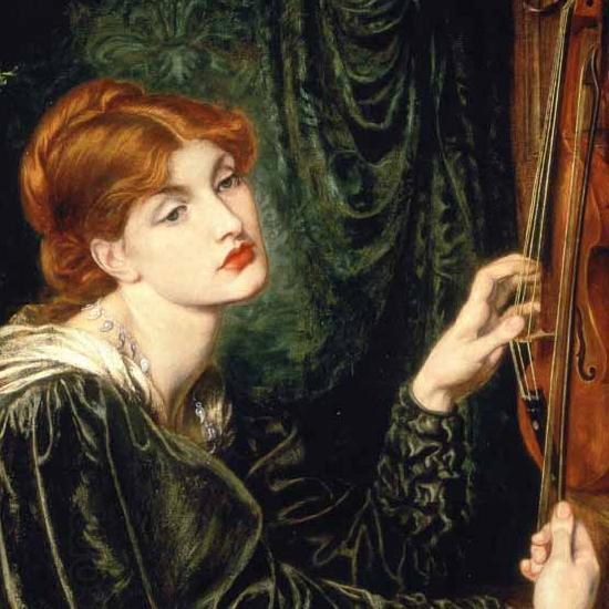 Dante Gabriel Rossetti cropped version of Veronica Veronese